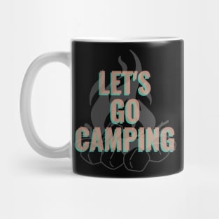 Let's Go Camping - Camping Lover Gift Mug